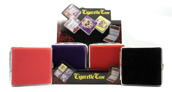 Metal Cigarette Case – Assorted Colors
